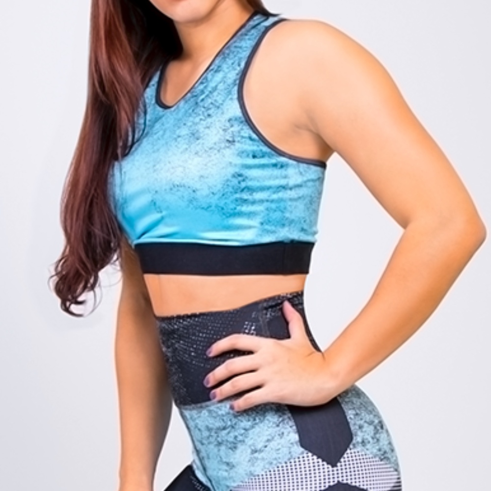 Blue & Grey - Top Sublimado